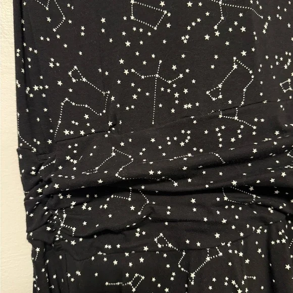 Effie’s Heart Constellation print black tank dress - Picture 3 of 4